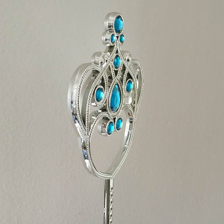 新款热销 冰雪奇缘权杖魔法棒 双面18钻冰雪女王权杖 经典好品质