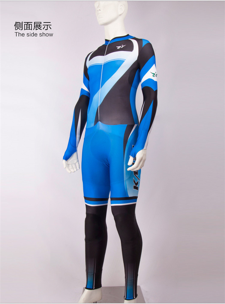 康美春夏连体短道速滑服 冬季防切割儿童成