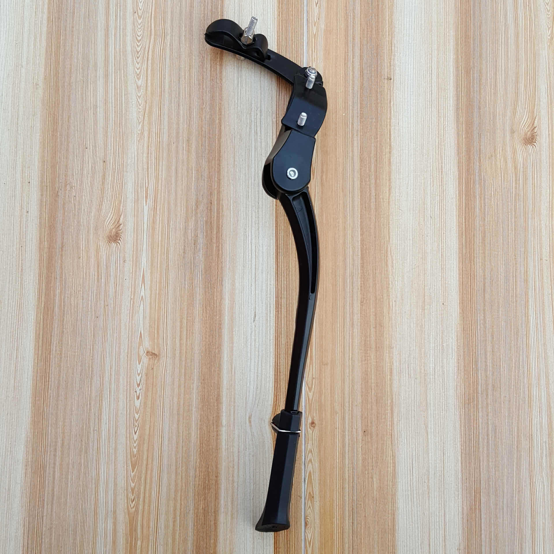 自行车脚撑停车架 单车后支 边支撑山地车侧支撑梯29寸脚撑020b型