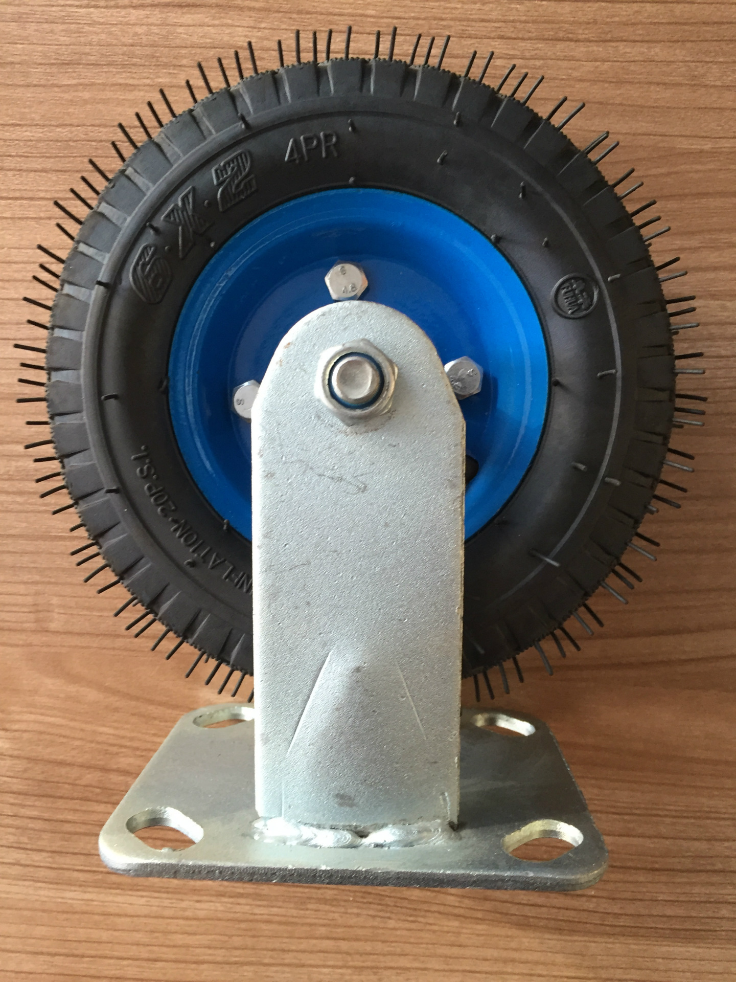 6寸6*2充气脚轮,万向轮手推车平板车脚轮