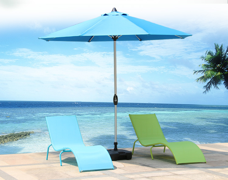 沙滩椅 户外躺椅折叠椅沙滩游海边泳池躺床阳台休闲铁艺特斯林床