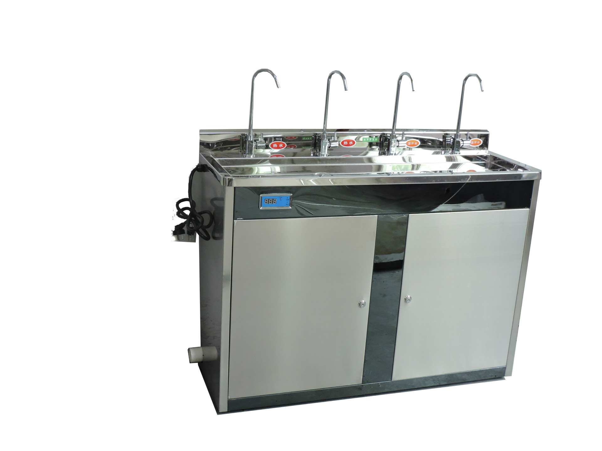 【不锈钢直饮机不锈钢饮水平台学校饮水机4龙头饮水机】价格,批发,供