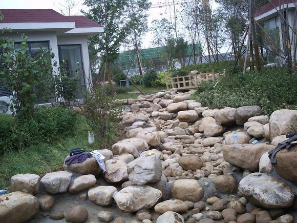 产地直销呼和浩特市回民区鹅卵石 海浪石 驳岸石 水冲石 溪坑石