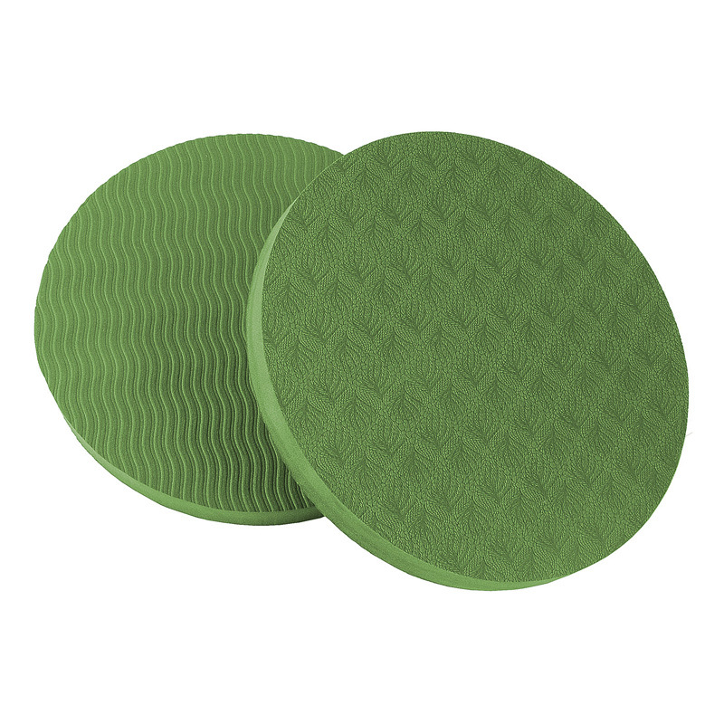 Lightweight round Yoga Supporting Pad Easy to Carry Small Pieces of Sports Balance Protective Pad Indoor Yoga Mat in Stock