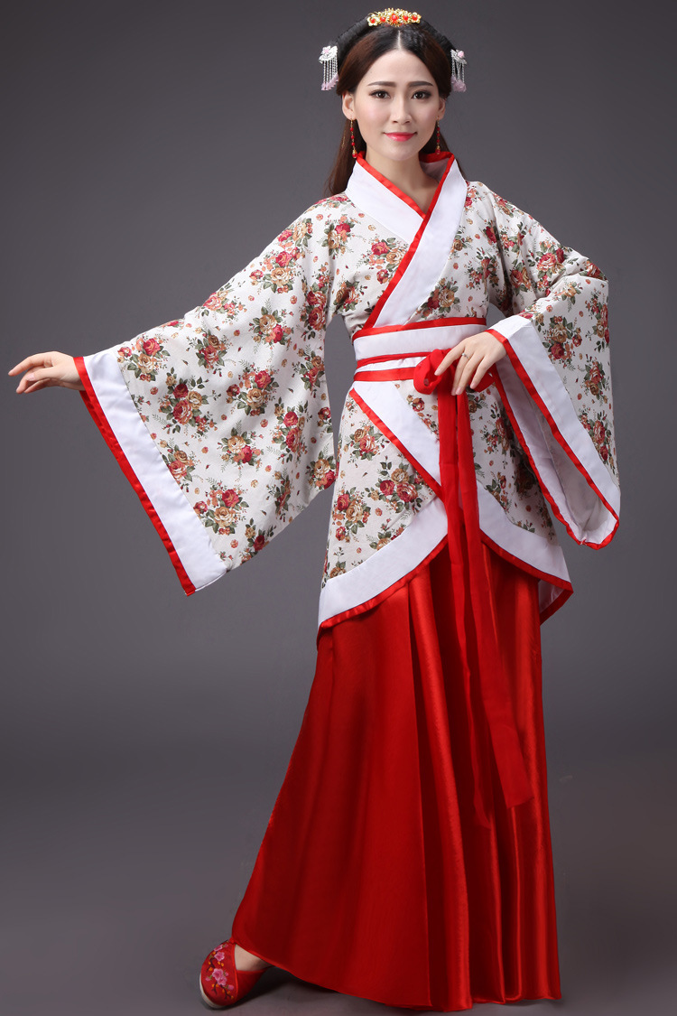 古装汉服女款襦裙深衣华服唐装汉代成人礼服摄影服装