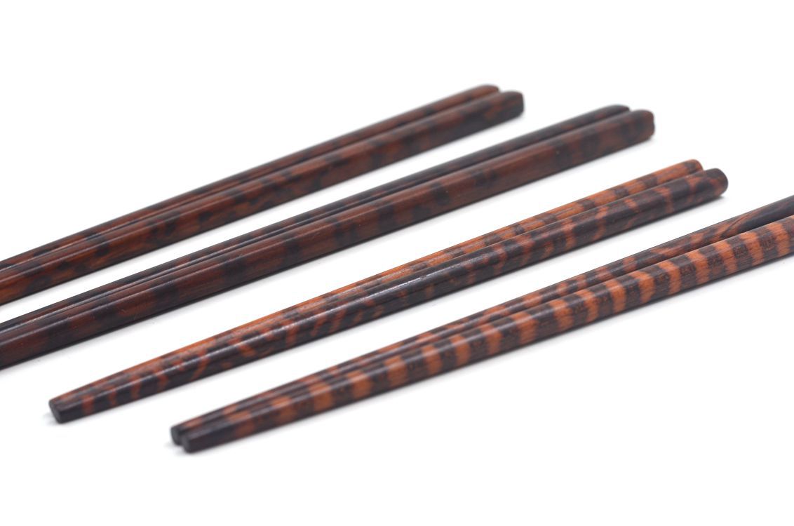 蛇纹木筷子 高档送礼餐具 工艺品 厂家订制 满花木纹礼品