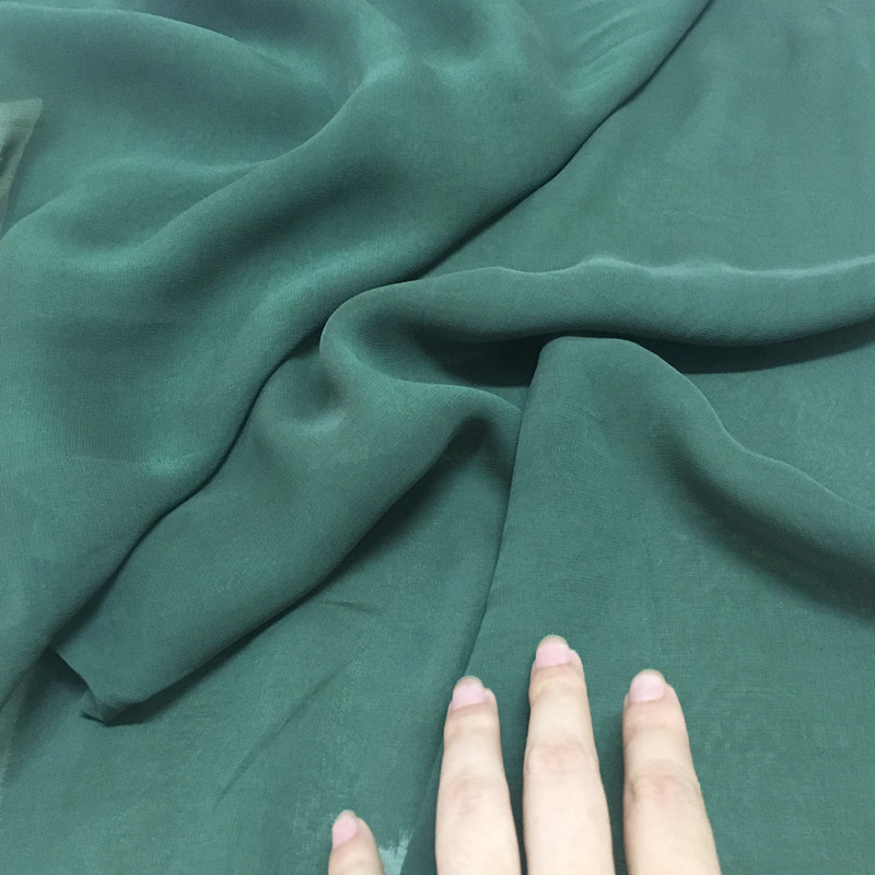 真丝交织面料10mm丝粘乔其丝人丝乔其真丝乔其面料