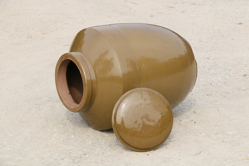 四川陶瓷酒坛 100斤精坛细坛酒坛子 窖酒存酒美观大气 酒缸 土陶