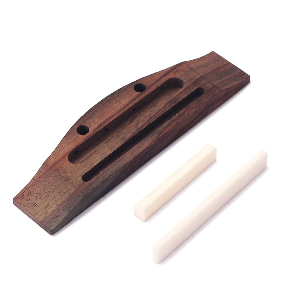 高档民谣吉他通用琴码 琴桥 拉线弦板器 吉他材料配件