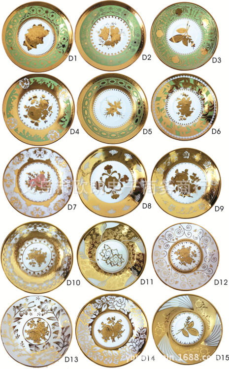 陶瓷碟子高温烤花圆形创意赠品工艺家居摆件订做馈赠商务礼品日用