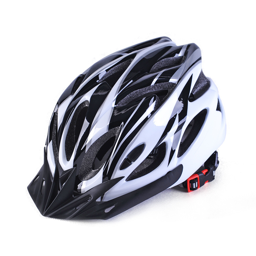 Factory Wholesale Bicycle Bicycle Helmet Road Bike Mountain Bike Integrated Molding Men's and Women's Riding Helmet Adult