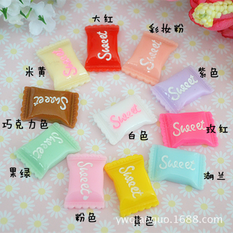 export japanese and korean diy simulation cream phone case beauty material high quality sweet resin candy accessories