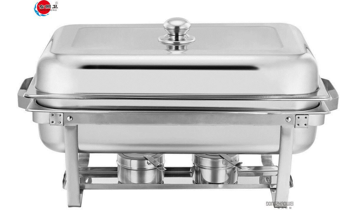 不锈钢酒店烤鱼餐炉 大号自助早餐炉 多功能折叠方形炉厂家直销