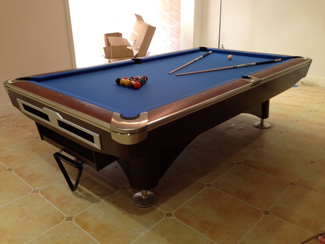 最新款 第6代台球桌 成人台球桌 标准桌球台 美式台球