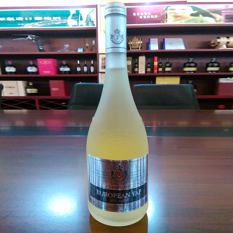 烟台白洋河橡木桶干白葡萄酒红酒节日宴会正品特价包邮批发pk张裕