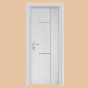 韩胜尊门 卧室木塑门环保wpc门出口工程门卫生间门防水木塑门