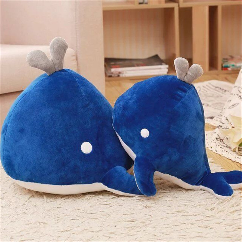 可爱小鲸鱼公仔毛绒玩具鲸鱼布娃娃抱枕男女生创意生日礼物可定做