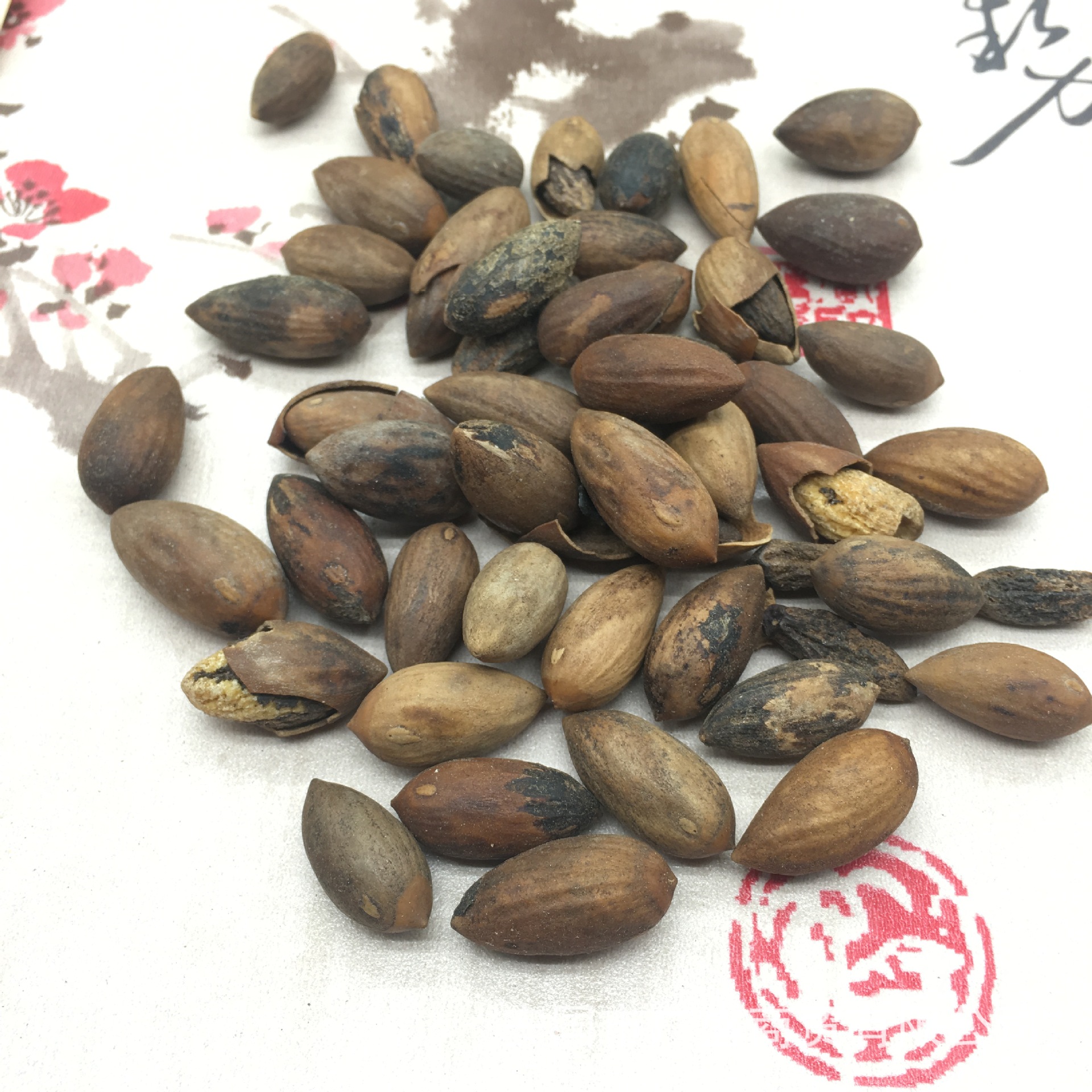 榧子散装500g药用香榧子冷背中药材批发冷背中药材加工粉