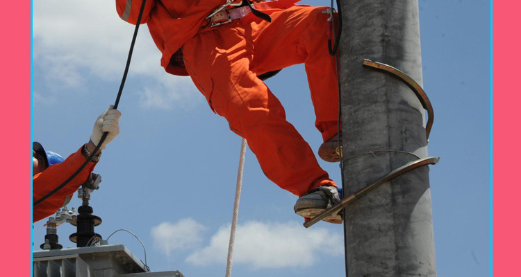 围杆作业安全带_围杆作业户外高空爬杆维修安全护腰带 - 阿里巴巴