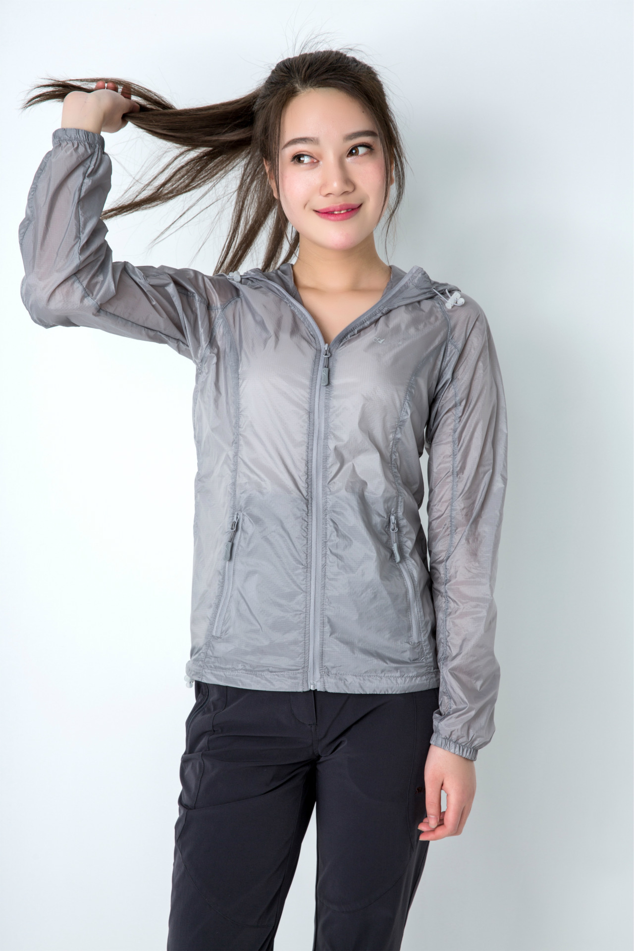 2016aviuck女款防晒衣皮肤衣速干防紫外线防风透气耐高温戴帽