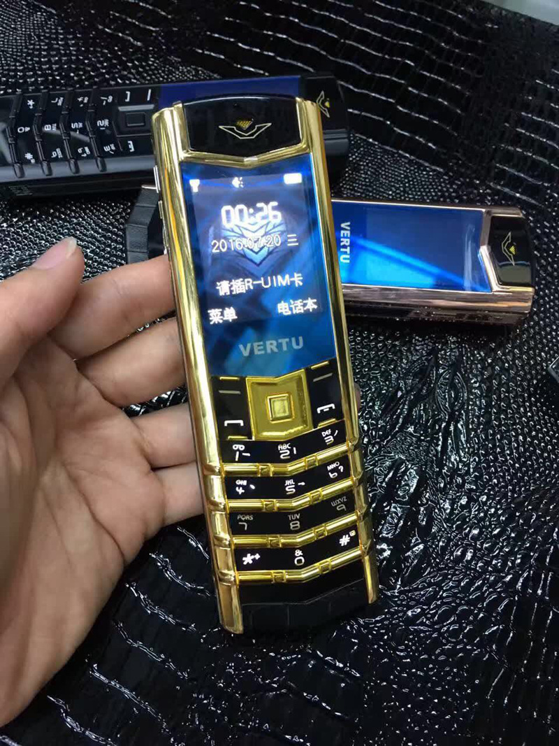 威图vertuk7c电信手机c网单卡直板男金属鳄鱼11电信天翼手机