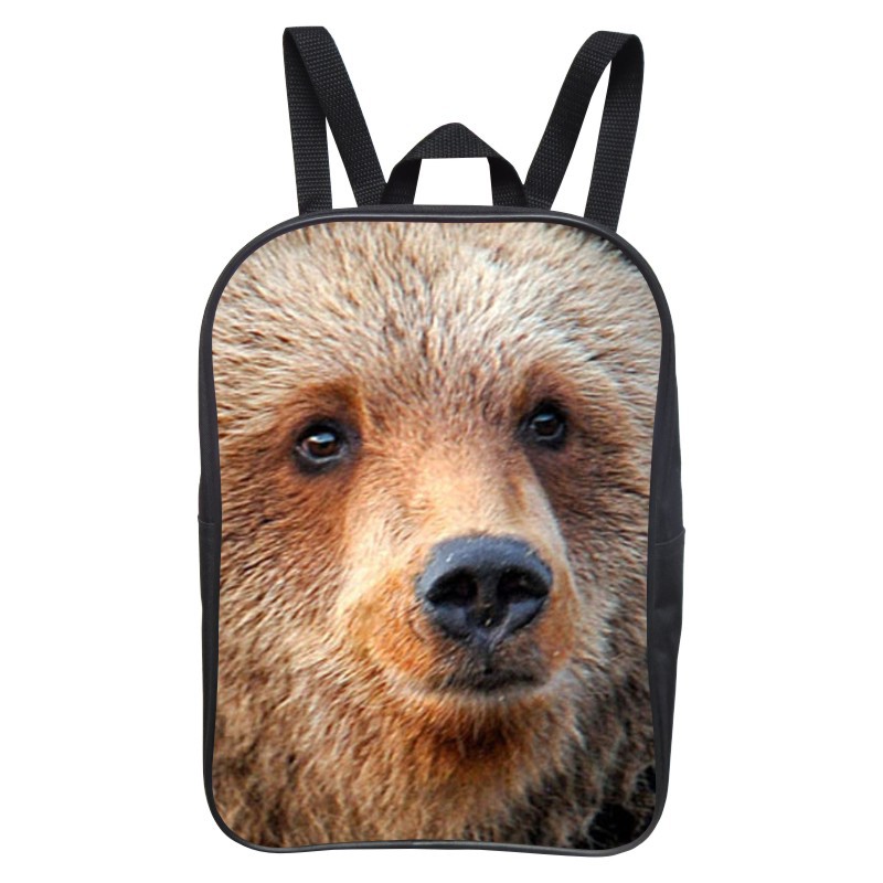 厂家爆款款动物北极熊幼儿园书包2-5岁儿童双肩背包男孩子包包b04