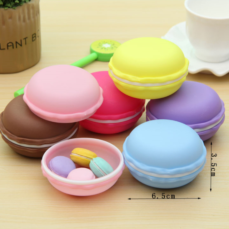 韩版创意马卡龙蛋糕橡皮 可爱卡通橡皮擦 趣味蛋糕造型橡皮