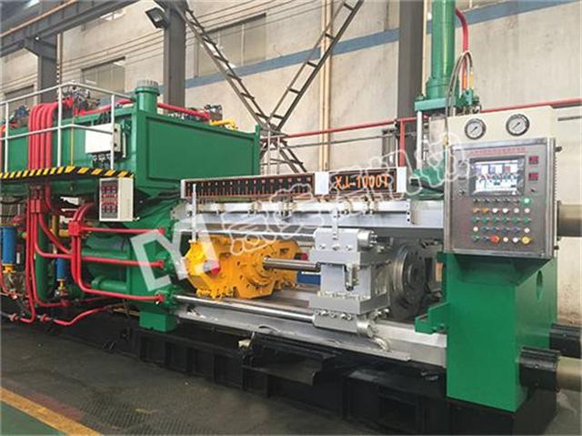 铝合金型材挤压机 欧标式德国热挤压工艺1000t挤压机价格