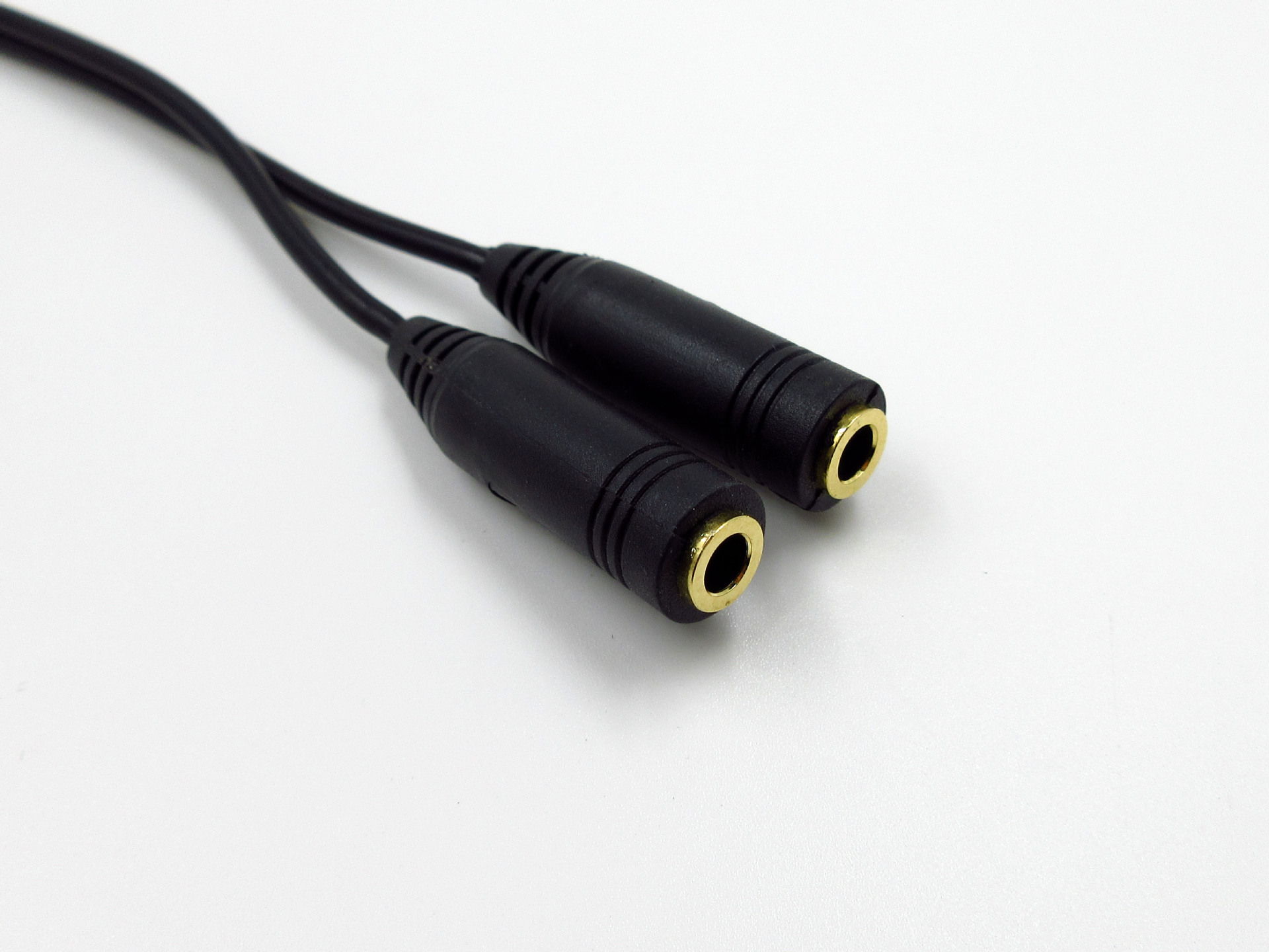 5mm耳机一分二情侣线 一分二音频线转接线 3.5一分二线