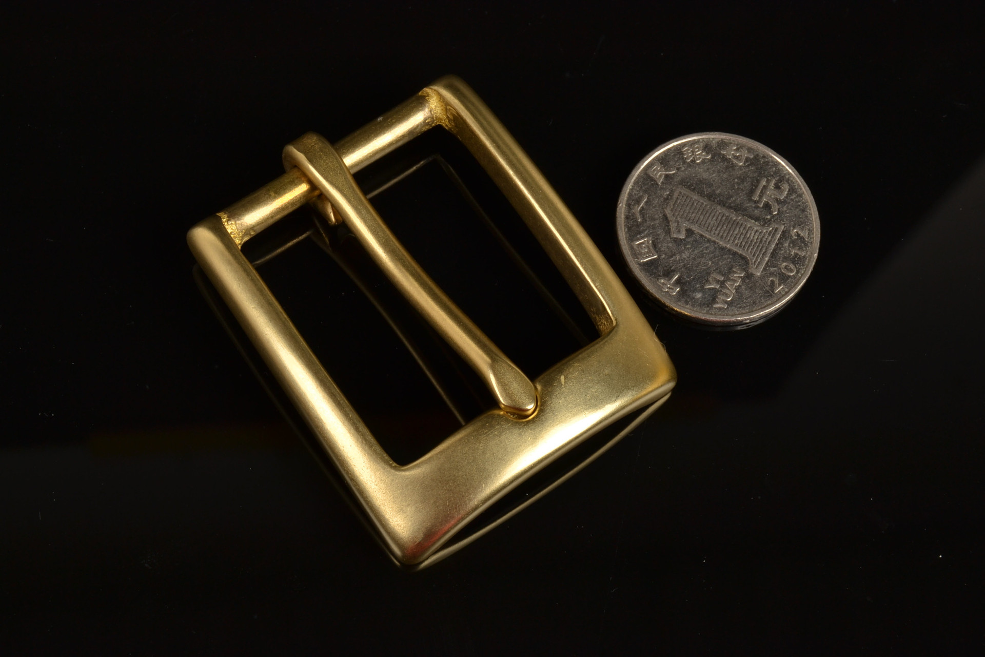 男士纯铜皮带扣头休闲针扣皮带头女士针式纯黄铜裤腰带扣批发