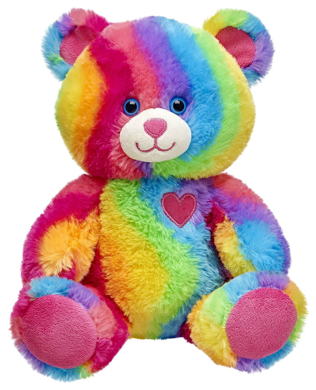 畅销 外贸产品彩色小熊泰迪熊毛绒玩具高质量好做工东莞毛绒玩具