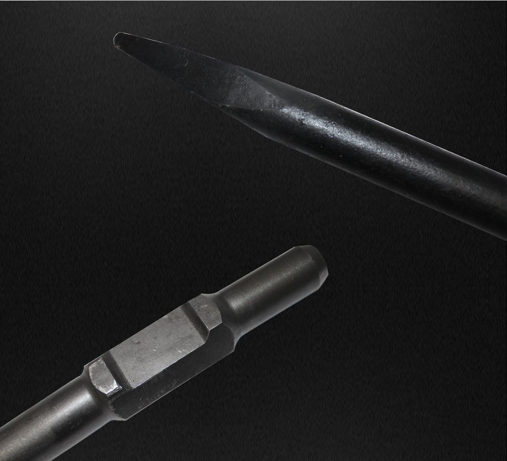 货源供应g10 风镐钎 六角风镐钎风镐 风镐钎子尖头 钢钎 风镐凿子