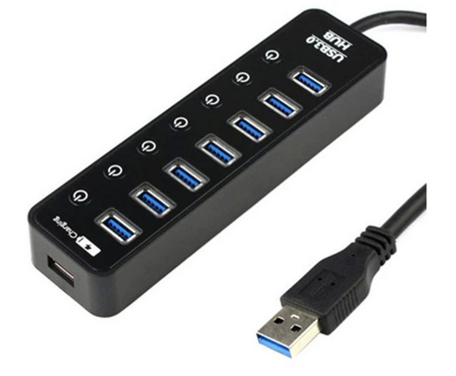 usb分线器 一拖四 电脑转换usb hub分线器 多接口集线器扩展3.