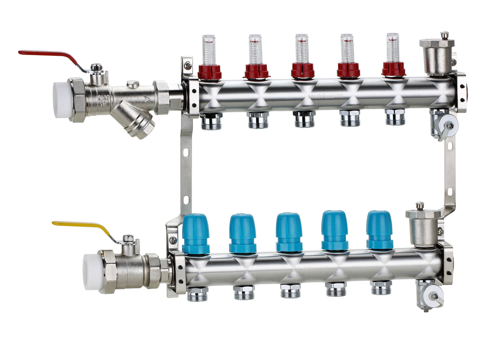 集水器分水器进口分水器金德分水器不锈钢分水器生产加工