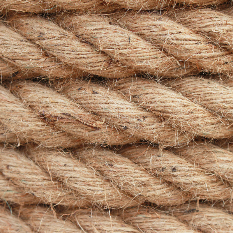 包邮可定制装饰麻绳 多规格粗麻捆绑结实耐用优质拔河麻绳批发