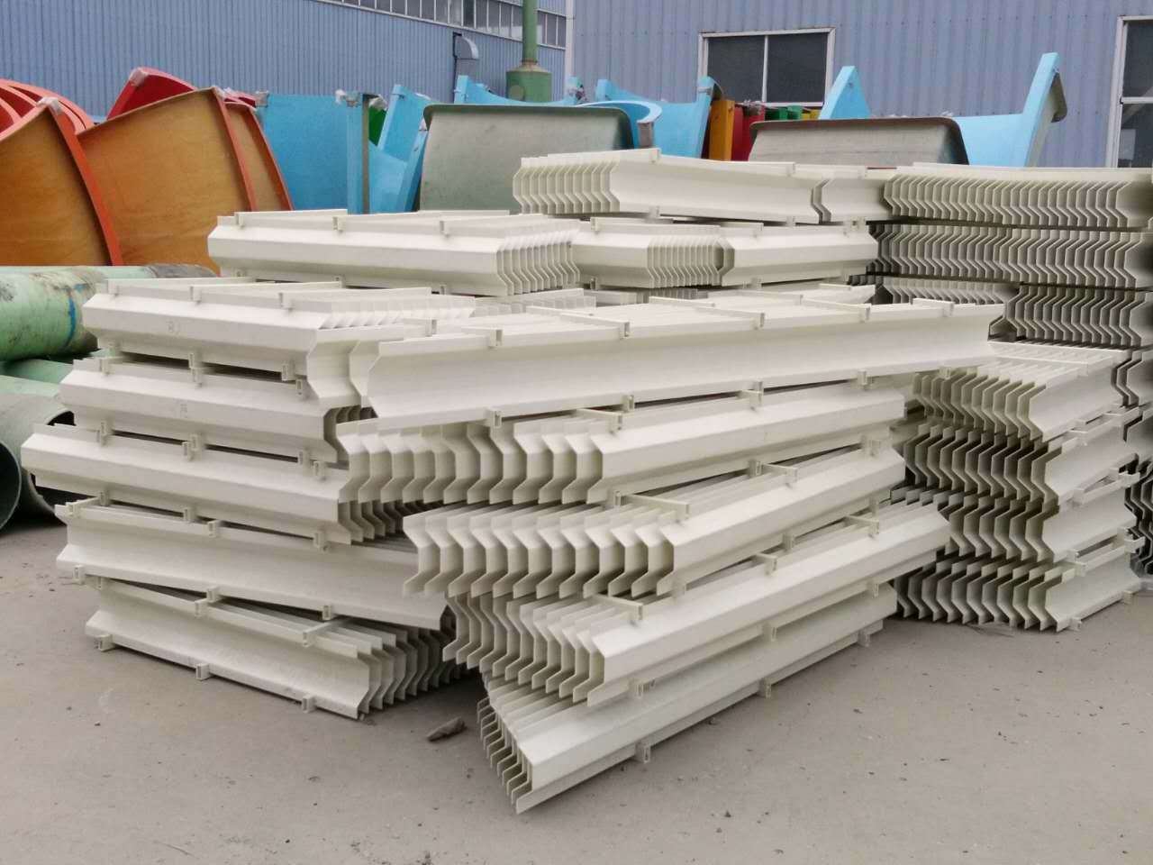 s波形玻璃钢除雾器 平板式除沫器 pp正反波除雾器