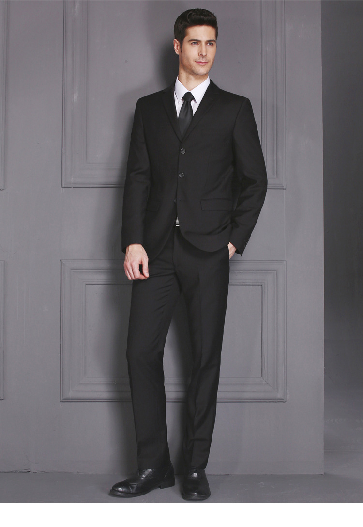 【西装男】套装商务男士西服西装修身韩版正装职业新郎伴郎结婚礼服