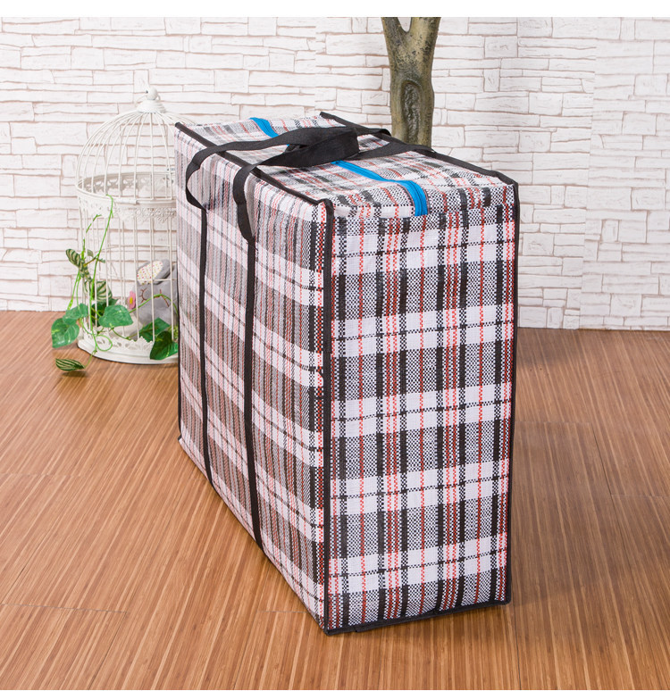 批发港版蛇皮袋 加厚红白蓝三色袋塑料袋行