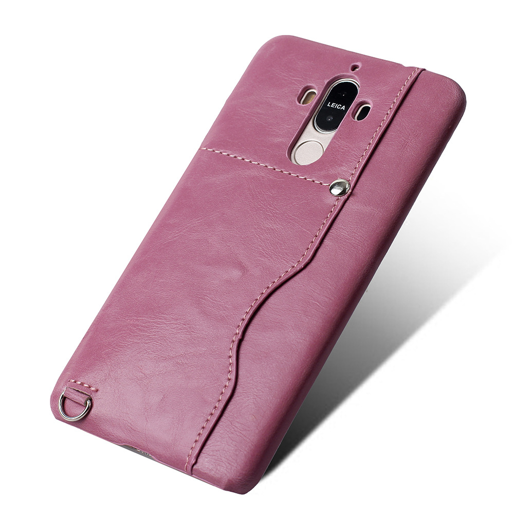 新款华为mate9手机壳 mate9疯马