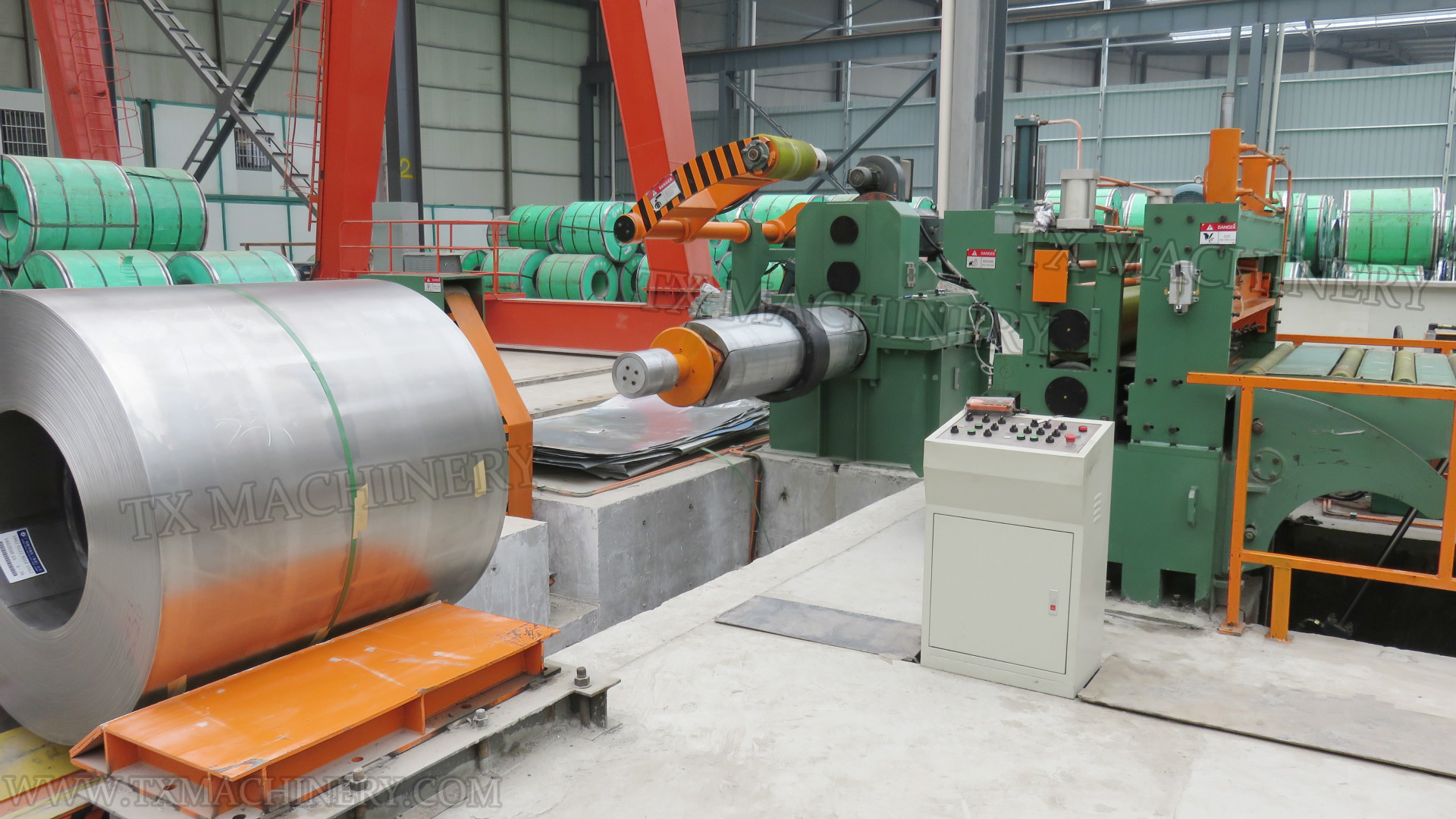 金属带材精密分条整平分条机精密分条机纵剪机组钢卷分条线