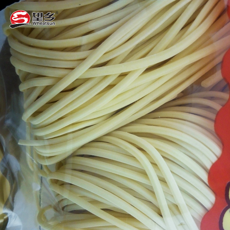 山东望乡面条批发鲜面条拉面400g仿手工挂面半干面湿面粮油代加工