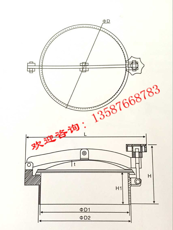 卫生级 304不锈钢人孔盖 常压人孔 yab圆人孔上人孔300,,400