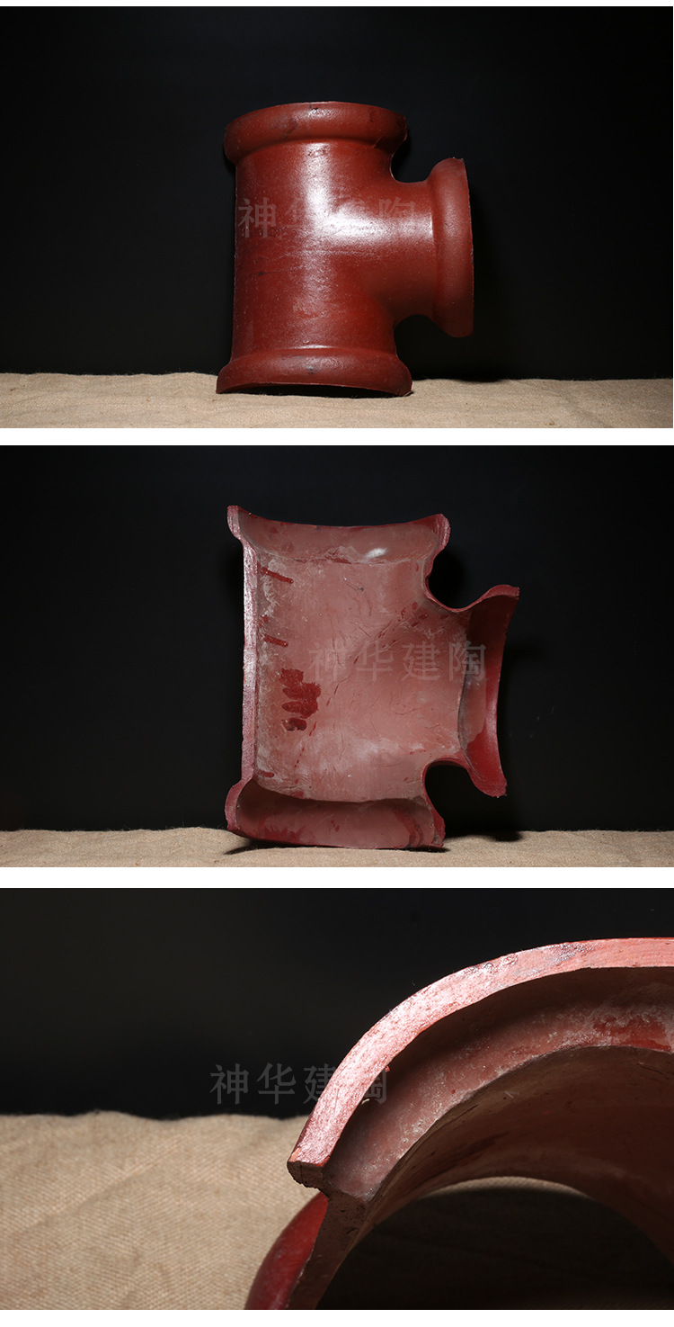 直角三通瓦配件 三通西瓦屋顶瓦 耐压西瓦 - 陶瓷批发网