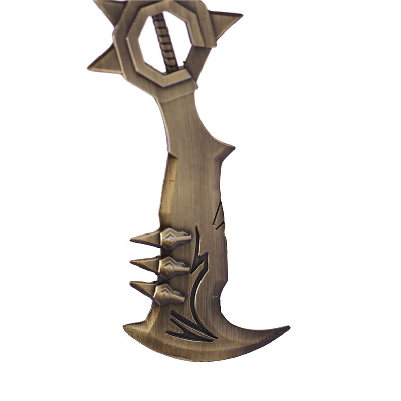 lol 英雄联盟 荣耀行刑官 德莱文 挂件 兵器钥匙扣批发 12.5cm