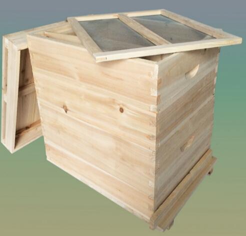 意蜂蜂箱杉木蜂箱高箱标准蜂箱蜜蜂箱蜂具批发包邮