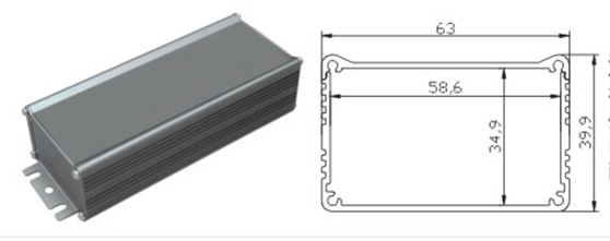 泽昂 恒压源 水电外壳caseLED