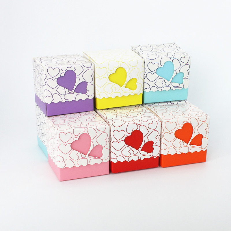 韩式糖果盒创意甜蜜蜜喜糖盒镂空桃心糖果盒厂家不含丝带喜糖盒
