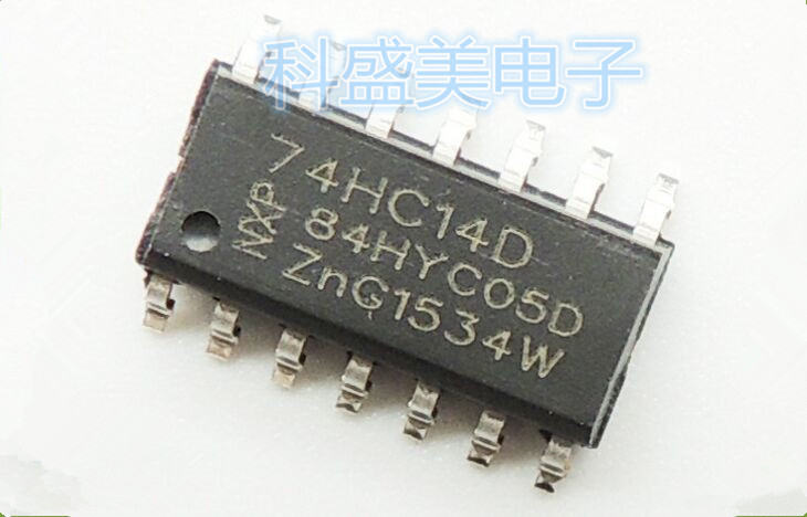 逻辑芯片 nxp恩智浦 74hc14 7