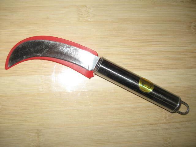 铁柄菠萝刀 不锈钢菠萝刀 弯刀