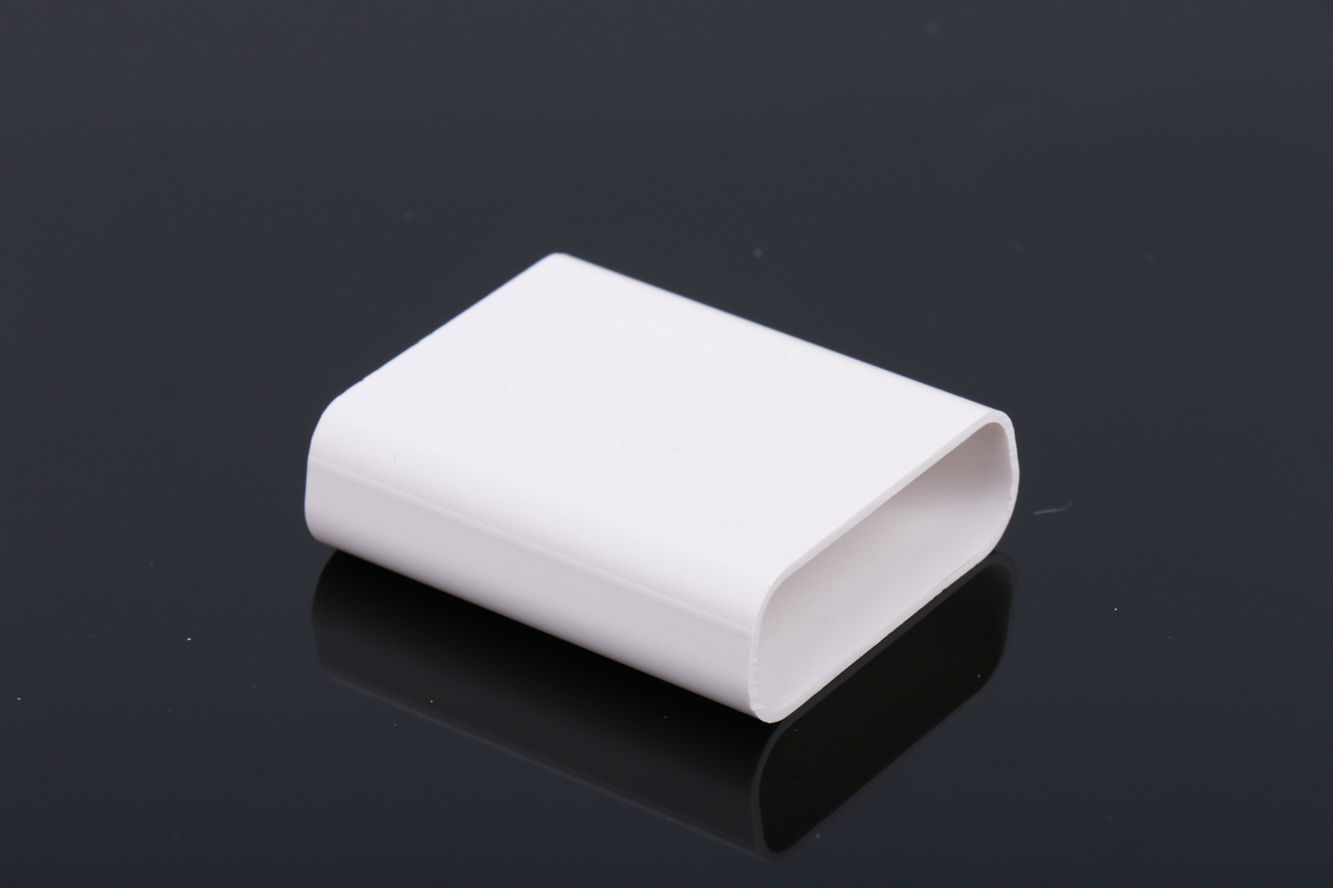 pvc塑料方管 白色pvc扁管 硬质聚氯